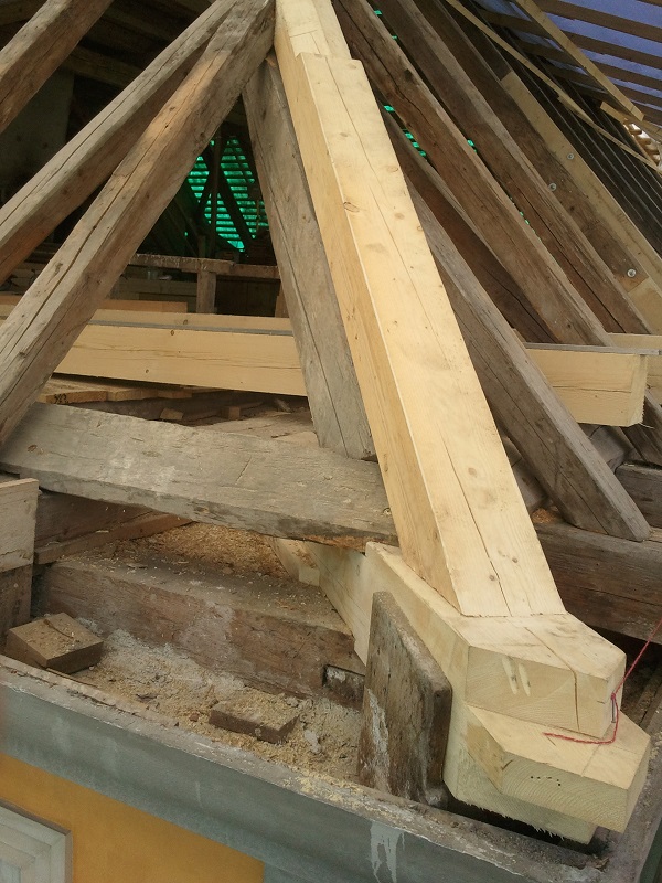 Restaurierung Holzbau Redle