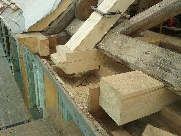 Restaurierung Holzbau Redle